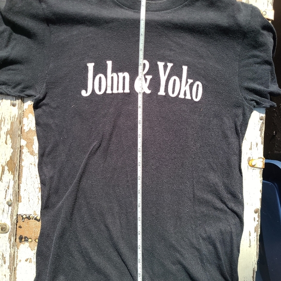Rare VTG SS Sz SM John Lennon/yoko Tshirt SomeTime - Picture 15 of 16